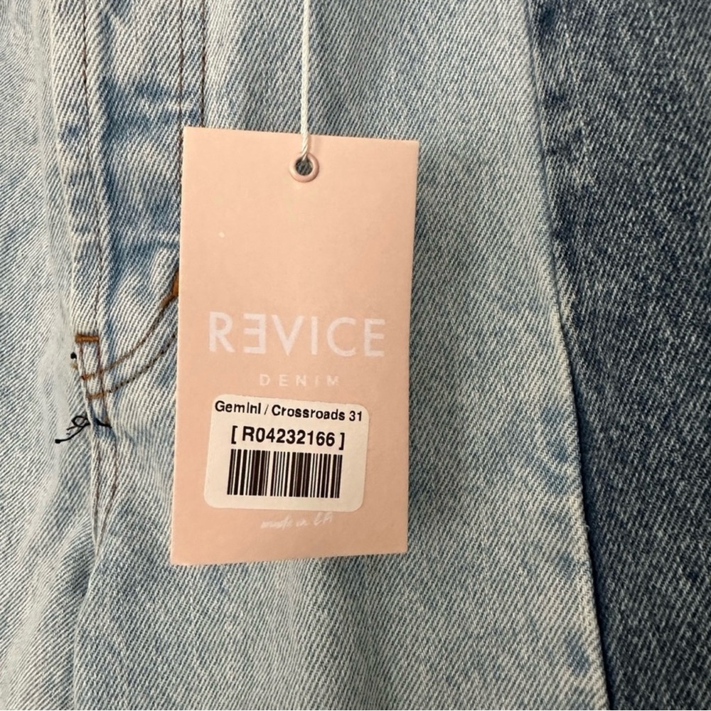 REVICE Light Blue Cropped Jeans